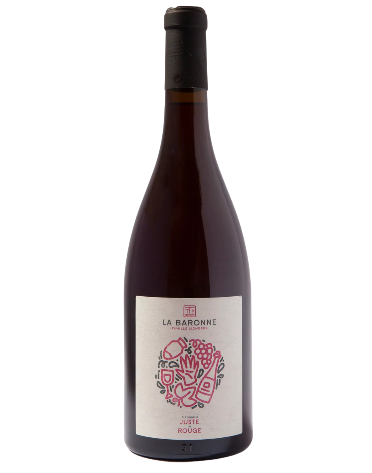 Château La Baronne Juste Le Rouge 2020, Corbières, Languedoc, France
