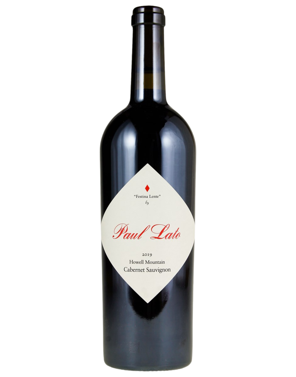 Paul Lato, 'Festina Lente', Howell Mountain Vinaeyard, Cabernet Sauvignon, 2019, Napa Valley, California, US