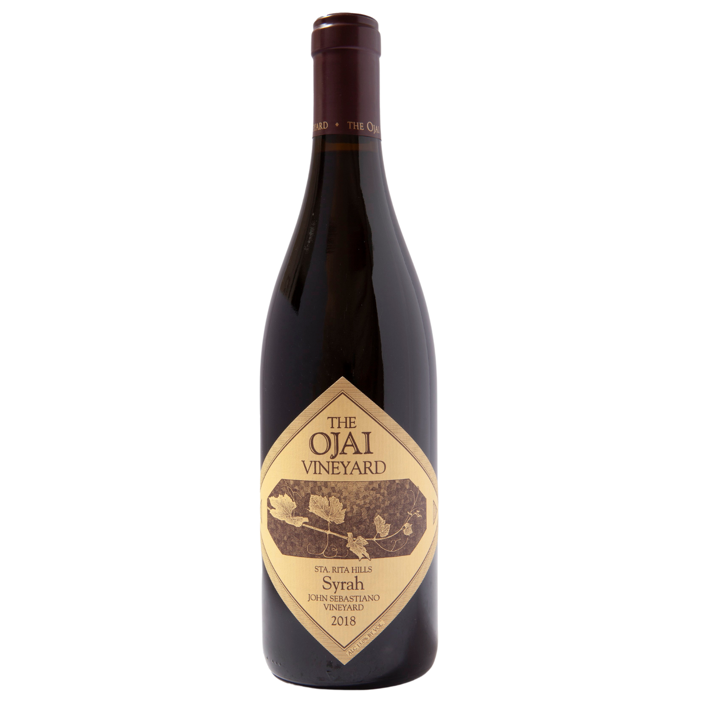 Ojai Vineyard John Sebastiano Syrah, 2019, Santa Barbara County, California, US