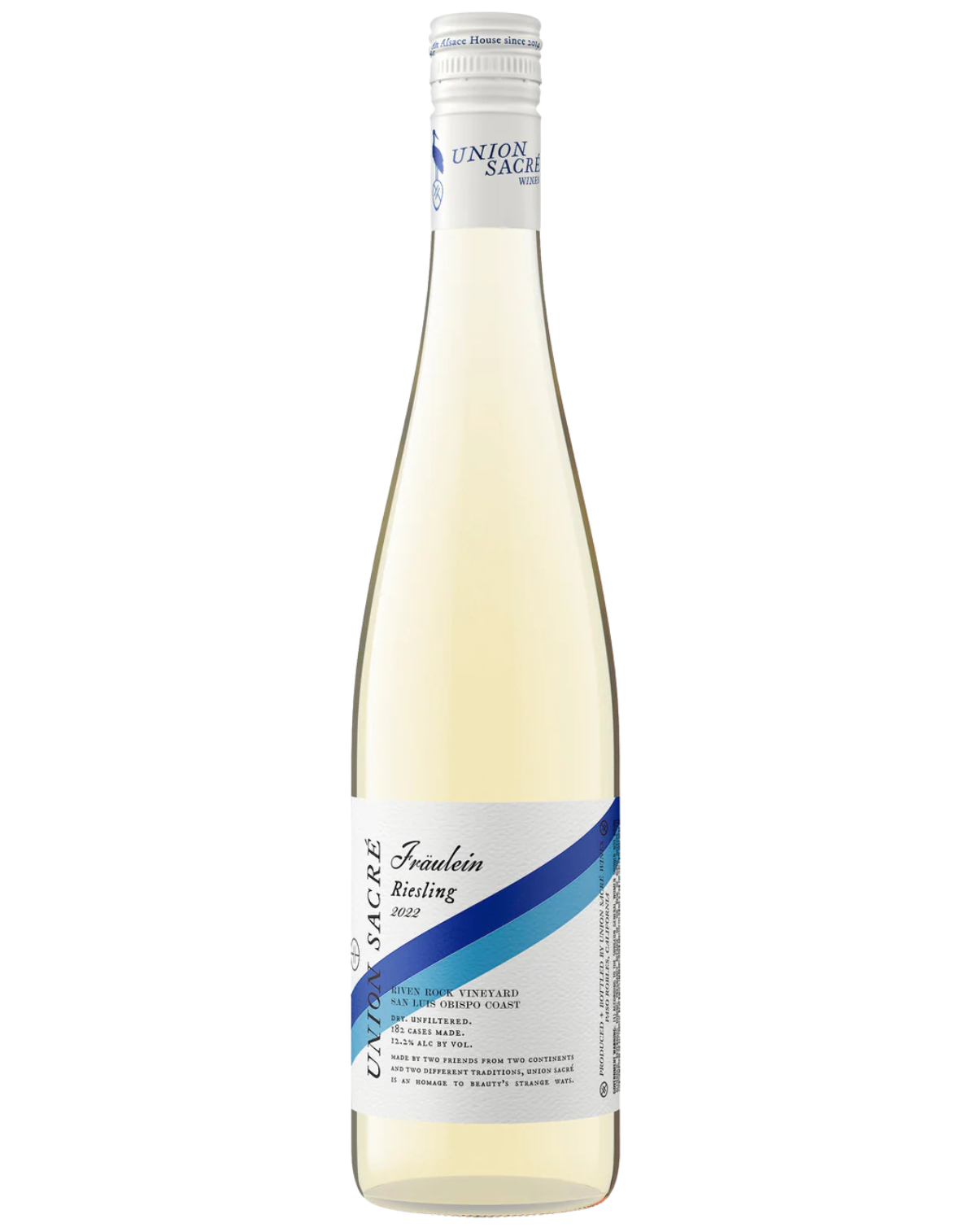 Union Sacre 'Fraulein' Dry Riesling 2020, Paso Robles, California, US