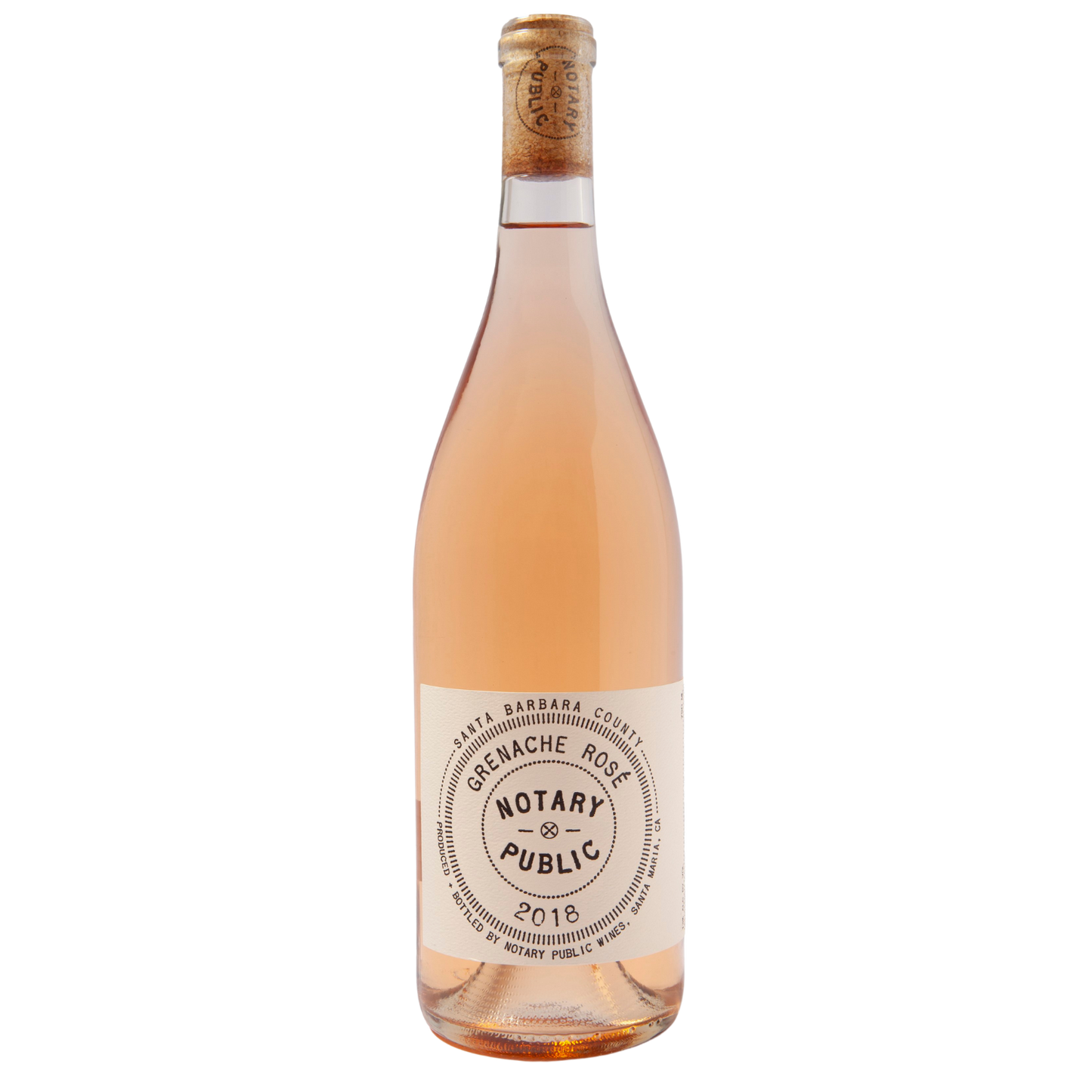 Notary Public Grenache Rosé, 2018, Santa Barbara County, California, US