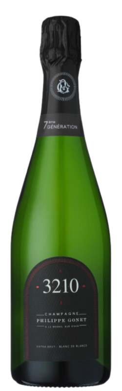 Philippe Gonet 3210 Brut Nature Blanc de Blancs, Champagne, France