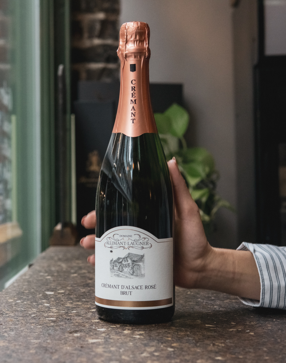 Domaine Allimant-Laugner Crémant d'Alsace Rosé, NV, Alsace, France