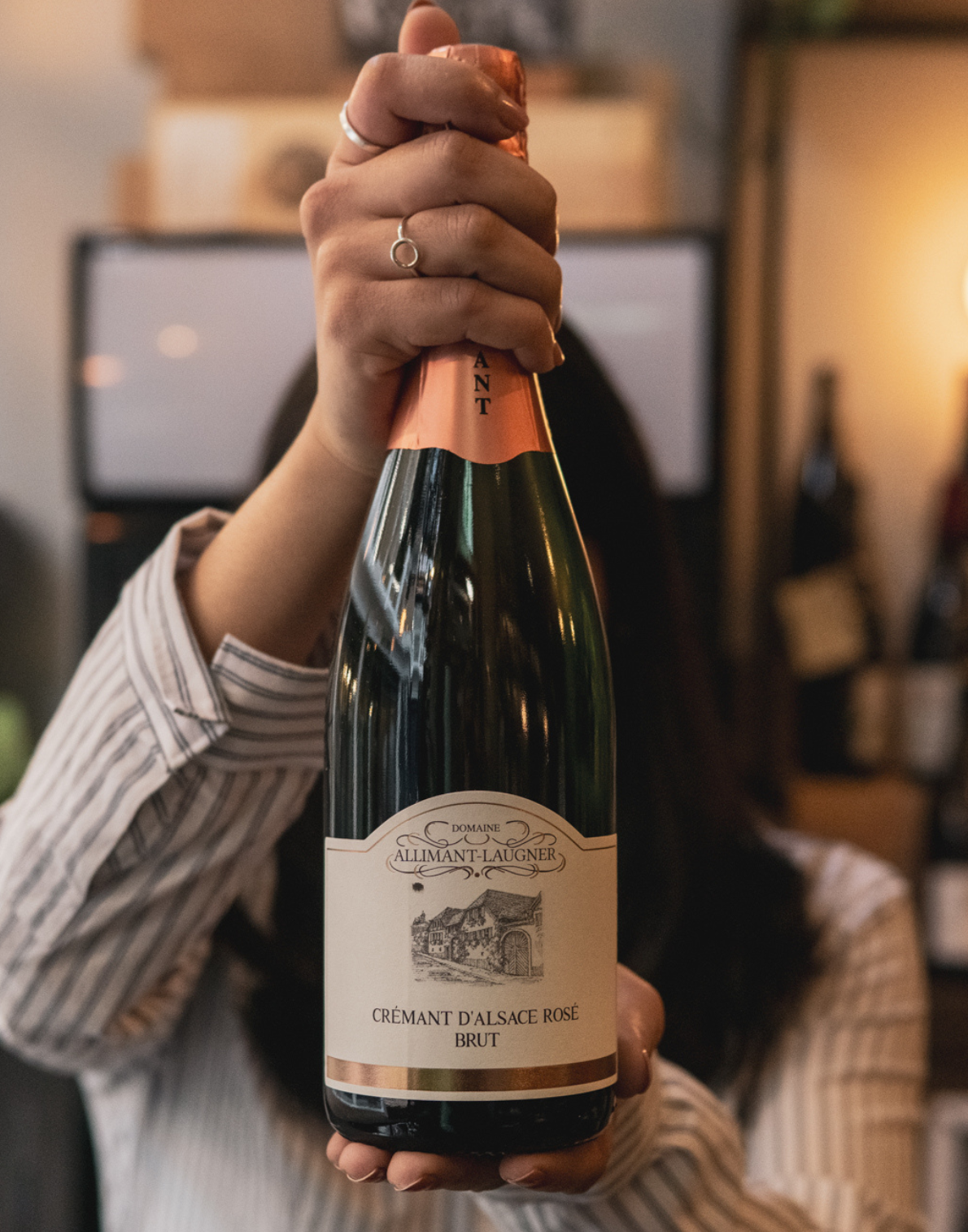 Domaine Allimant-Laugner Crémant d'Alsace Rosé, NV, Alsace, France