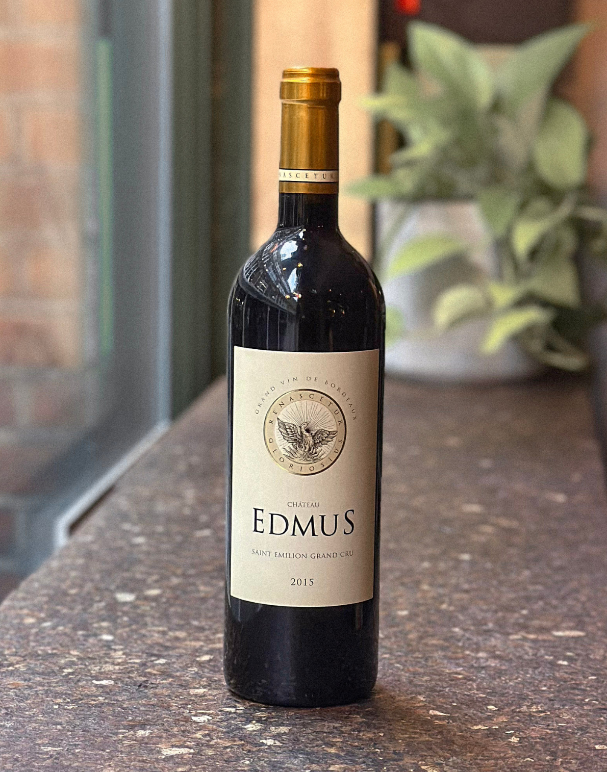 Château Edmus, Saint Emilion Grand Cru, 2015, Bordeaux, France