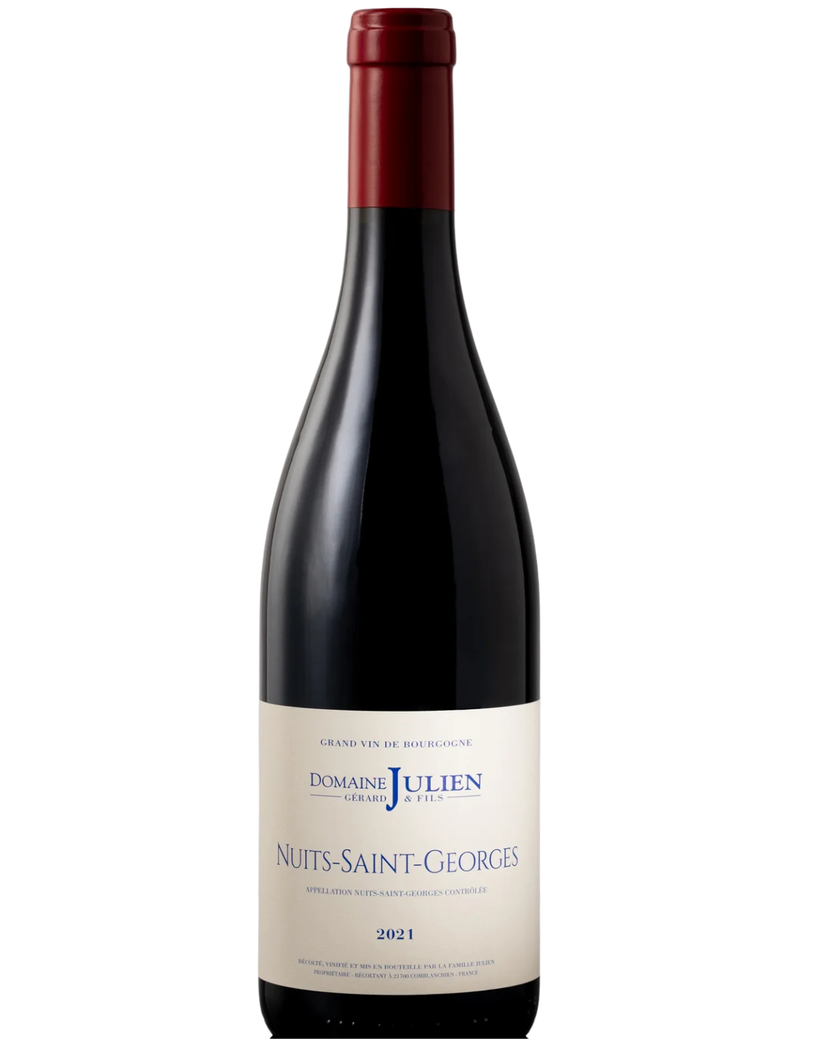 Domaine Gérard Julien & Fils, Nuits-Saint-Georges, 2021, Burgundy, Côte de Nuits, France