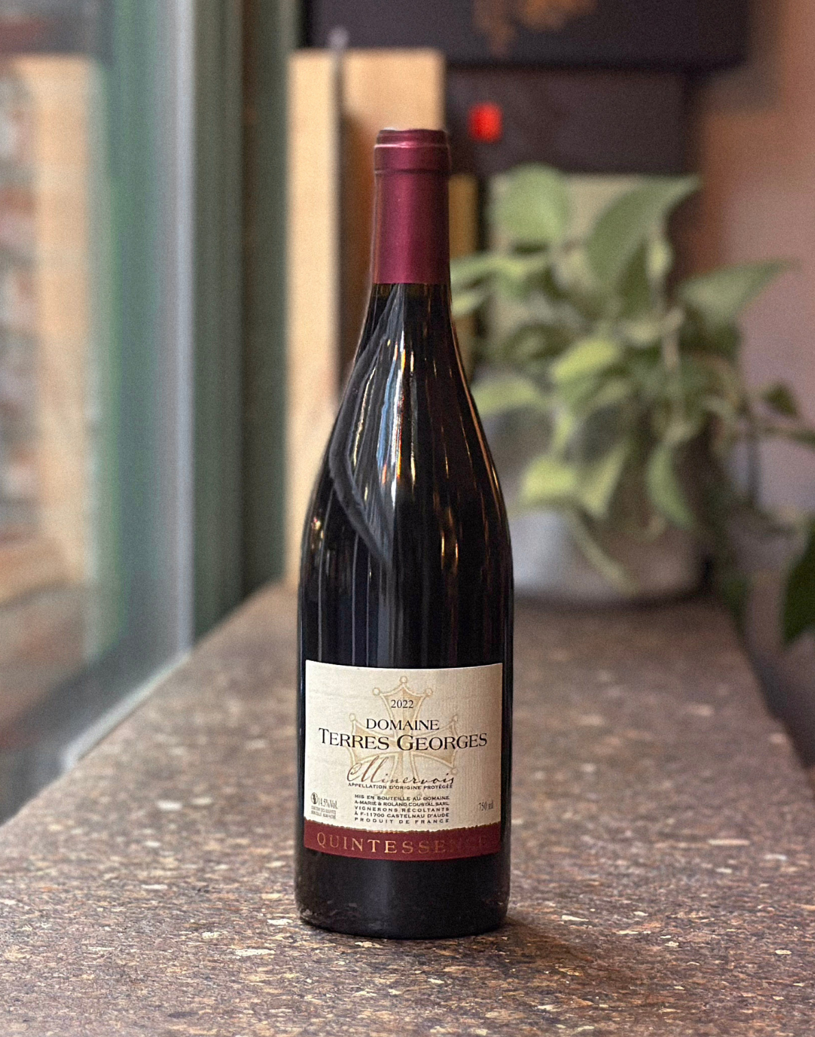 Domaine Terres Georges Quintessence, 2022, Minervois, Languedoc-Roussillon, France