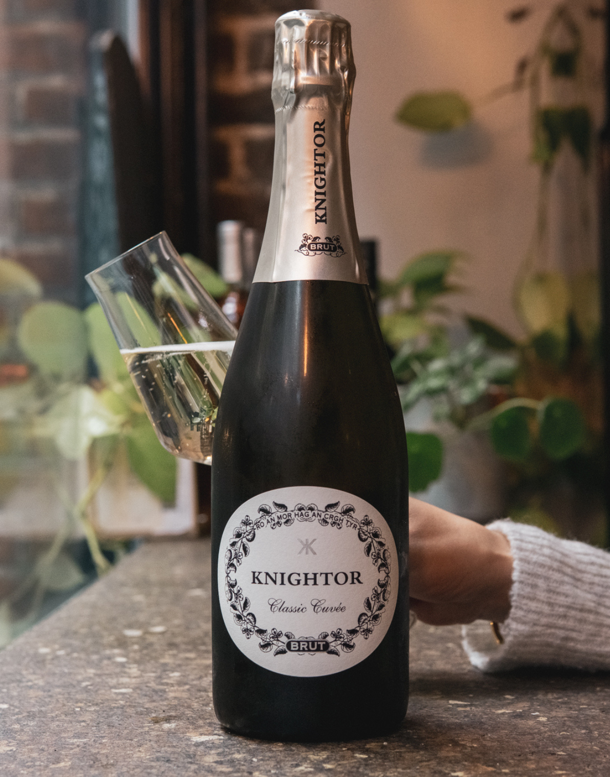 Knightor Brut Classic Cuvée White, Cornwall, England