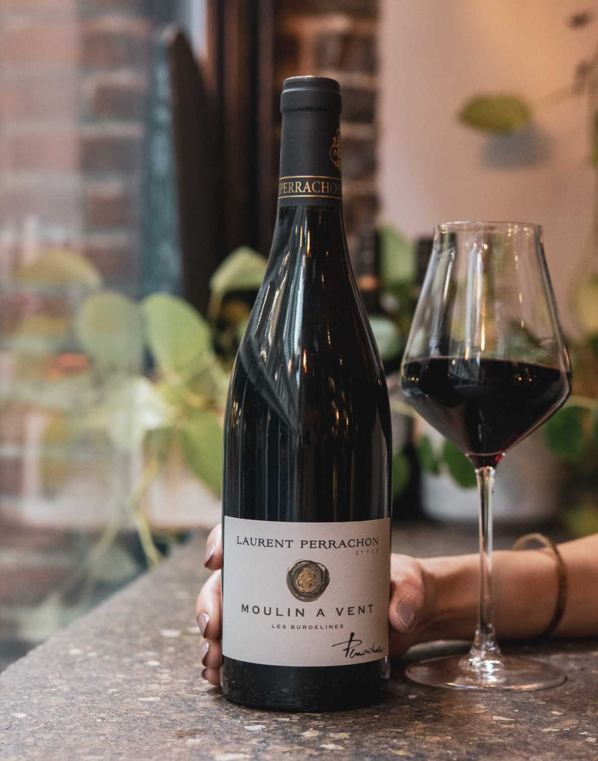 Domaine Laurent Perrachon et Fils "Les Burdelines", Moulin à Vent, 2022, Beaujolais, France