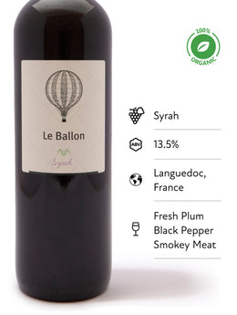 Le Ballon, Syrah, 2019