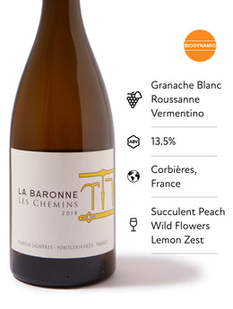 Chateau La Baronne, Les Chemins Blanc, 2018