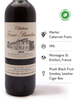 Chateau Franc-Baudron, Montagne St Émilion, 2019