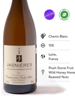 Domaine de la Roche Bleue, Jasnières Sec, 2016