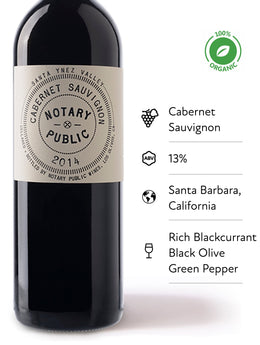 Notary Public, Cabernet Sauvignon, 2018