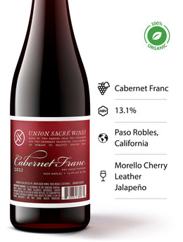 Union Sacre, Cabernet Franc, 2021