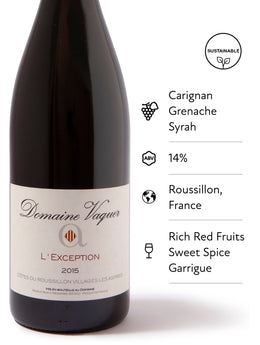 Domaine Vaquer L’Exception, 2015