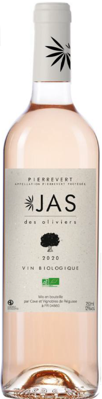 Domaine Le Jas des Oliviers Rosé, 2023, Côtes de Provence,  France